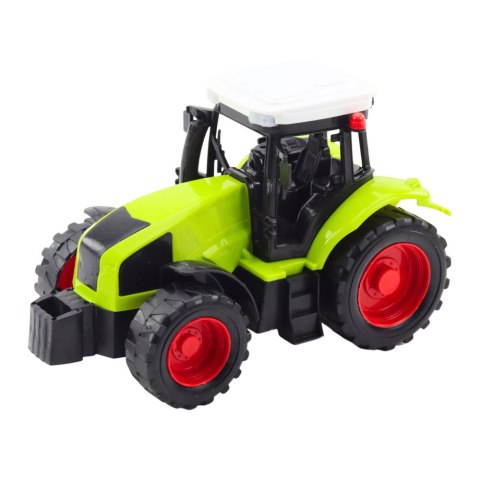 LEAN Toys Traktor Rolniczy Z Przyczepą HDS Do Transportu Drewna Bale