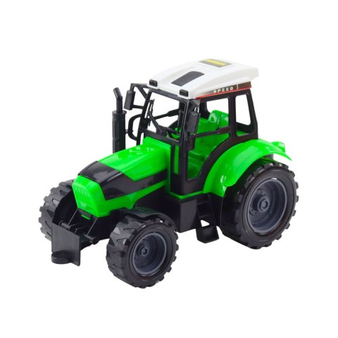 LEAN Toys Zestaw Traktor Ciągnik Rolniczy z Siewnikiem Maszyna Rolnicza