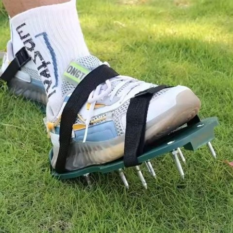 LEAN Aerator Wertykulator Nakładki Na Buty Z Kolcami Do Trawy LEAN Aerator Wertykulator Nakładki Na Buty Z Kolcami Do Trawy