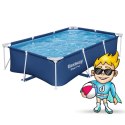 Basen ogrodowy stelażowy 259x170x61 cm zestaw 15w1 Bestway 56403N Bestway