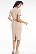 Sukienka Model A641 Beige - awama Hurtownia odzieży on-line, moda damska, bielizna i obuwie dla kobiet - Matterhorn.pl