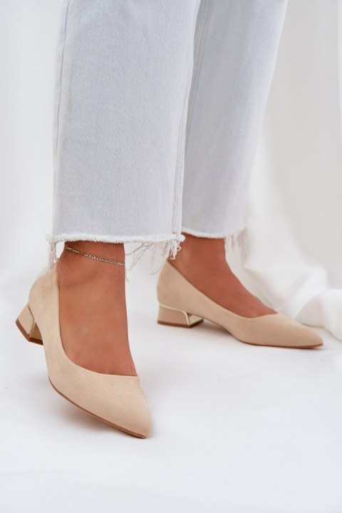 Czółenka Model Terilara M362 Beige - Step in style Czółenka Model Terilara M362 Beige - Step in style