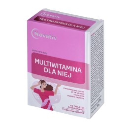 MEDICINAE Novativ Multiwitamina dla Niej, 60 tabletek powlekanych