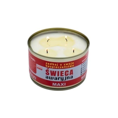 FULER Świeca awaryjna przetrwania HASKE Pro MAXI 410g 72h FULER Świeca awaryjna przetrwania HASKE Pro MAXI 410g 72h