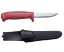MORA Nóż Morakniv BASIC 511 - Carbon Steel - Czerwony