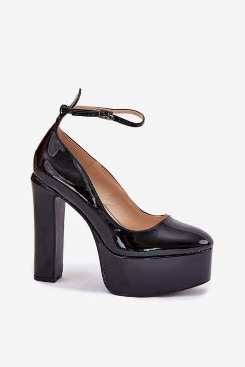 Czółenka Model Nianka C-240 Black - Step in style Czółenka Model Nianka C-240 Black - Step in style
