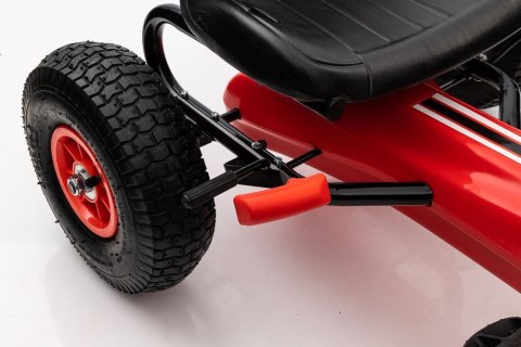 LEAN CARS Gokart na Pedały G208 Czerwony