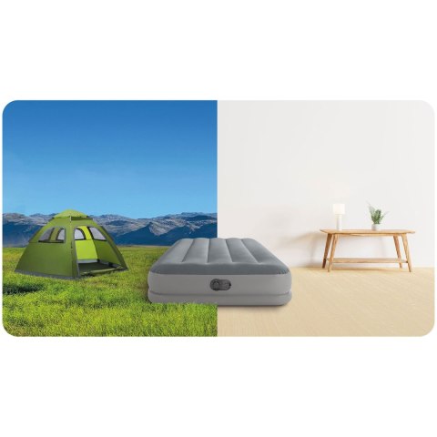 Materac dmuchany 191x 99x30cm z wbudowaną pompką elektryczną INTEX 64112 INTEX