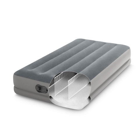 Materac dmuchany 191x 99x30cm z wbudowaną pompką elektryczną INTEX 64112 INTEX