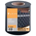 LEAN Taśma Ogrodzeniowa Ochrona UV 20 Klipsów Szara 450 g/m² 19x35m