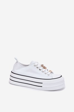 Trampki Model Fiorina 890-4B White - Step in style