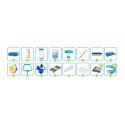 INTEX Basen ogrodowy stelażowy 260 x 160 x 65 cm zestaw 15w1 INTEX 28271