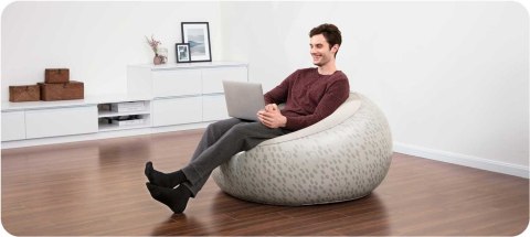 Fotel dmuchany pufa Bestway 75052 szary Bestway Fotel dmuchany pufa Bestway 75052 szary Bestway