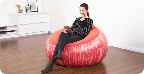 Fotel dmuchany pufa Bestway 75052 szary Bestway Fotel dmuchany pufa Bestway 75052 szary Bestway