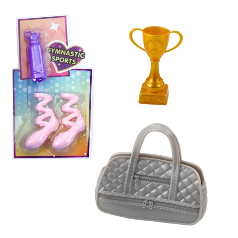 LEAN Toys Lalka Anlily Baletnica Ruchome Kończyny Akcesoria Buty Torba Bidon Puchar