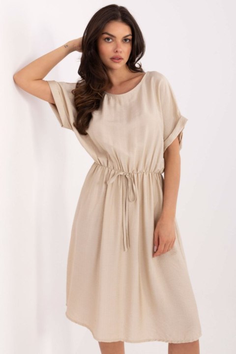Sukienka Model MI-SK-A63751.67 Beige - Italy Moda Sukienka Model MI-SK-A63751.67 Beige - Italy Moda