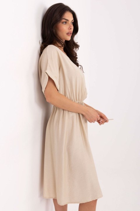 Sukienka Model MI-SK-A63751.67 Beige - Italy Moda Sukienka Model MI-SK-A63751.67 Beige - Italy Moda