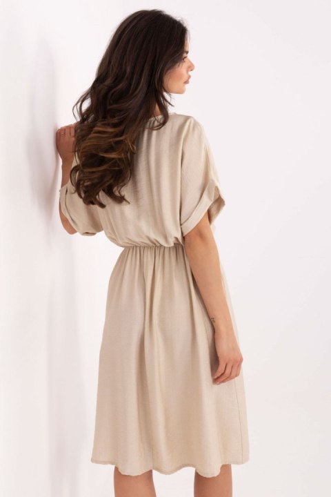 Sukienka Model MI-SK-A63751.67 Beige - Italy Moda Sukienka Model MI-SK-A63751.67 Beige - Italy Moda