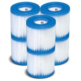 Filtr do pompy basenowej typ H 6 szt. INTEX 29007 INTEX