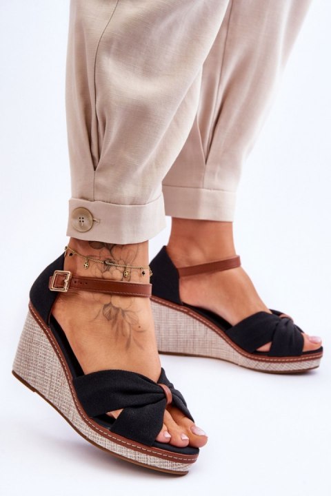 Sandały Model Daphne M338 Black - Step in style Sandały Model Daphne M338 Black - Step in style