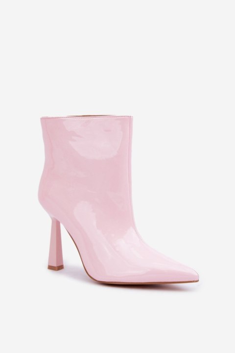 Botki Model Seliri C-288 Light Pink - Step in style Botki Model Seliri C-288 Light Pink - Step in style