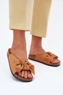 Sandał Klapki Model Seressa WD293 Camel - Step in style