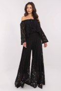 Spodnie Damskie Model MI-SP-88501.81 Black - Italy Moda