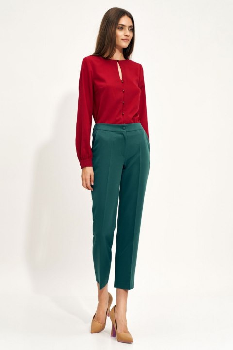 Spodnie Zielone spodnie chino SD70 Green - Nife Spodnie Zielone spodnie chino SD70 Green - Nife