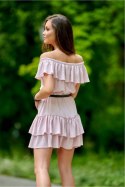Sukienka Model ROZ SUK0291 Pink - Roco Fashion