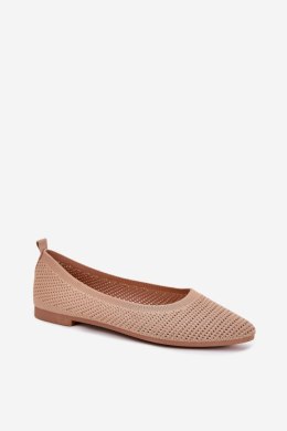 Baleriny Model Sarina ZA43P Dark Beige - Step in style
