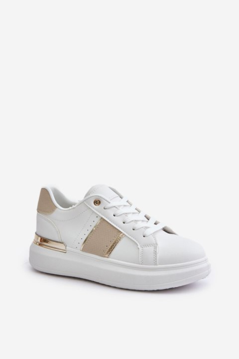 Buty Sportowe Model Nevisase R11 Beige - Step in style Buty Sportowe Model Nevisase R11 Beige - Step in style
