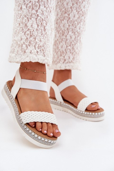 Sandały Model Velara 9695-PL White - Step in style Sandały Model Velara 9695-PL White - Step in style