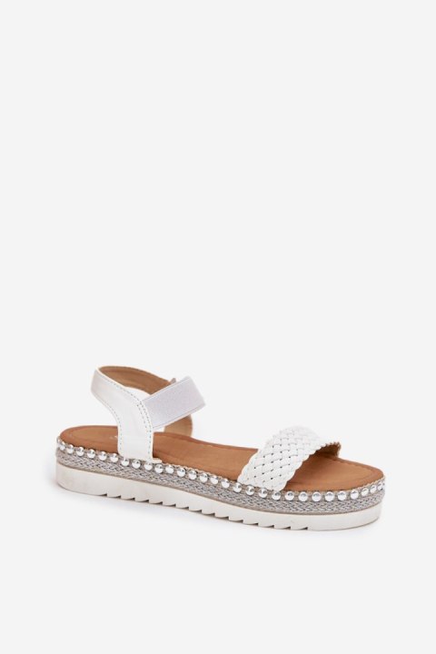 Sandały Model Velara 9695-PL White - Step in style Sandały Model Velara 9695-PL White - Step in style
