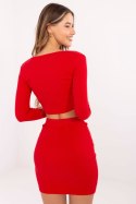 Spódnica Komplet Model RV-KMPL-7526.03 Red - Rue Paris