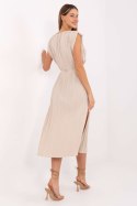 Sukienka Model DHJ-SK-21309.96 Beige - Italy Moda