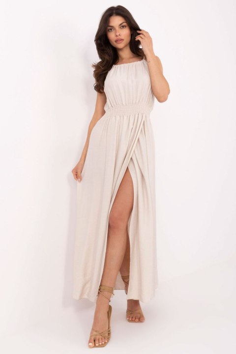 Sukienka Model MI-SK-A1845.95 Beige - Italy Moda