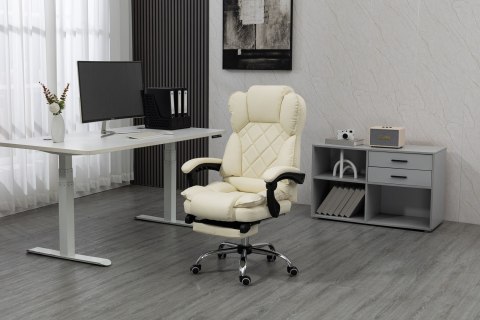 Fotel biurowy ACTIVEJET YK7416 beżowy