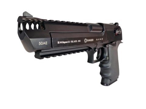Pistolet wiatrówka RANGER DE 44 Magnum L6 FULL AUTO KWC kal. 4,5 BBs BLOW BACK 15 strz. METAL Slide CO2 Pistolet wiatrówka RANGER DE 44 Magnum L6 FULL AUTO KWC kal. 4,5 BBs BLOW BACK 15 strz. METAL Slide CO2