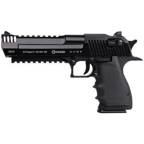 Pistolet wiatrówka RANGER DE 44 Magnum L6 FULL AUTO KWC kal. 4,5 BBs BLOW BACK 15 strz. METAL Slide CO2 Pistolet wiatrówka RANGER DE 44 Magnum L6 FULL AUTO KWC kal. 4,5 BBs BLOW BACK 15 strz. METAL Slide CO2