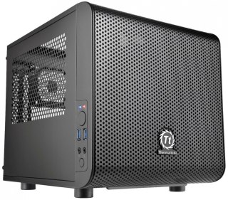 Core V1 MiniITX IS USB3.0 Window (1x200mm), czarna Thermaltake