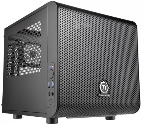 Core V1 MiniITX IS USB3.0 Window (1x200mm), czarna Thermaltake
