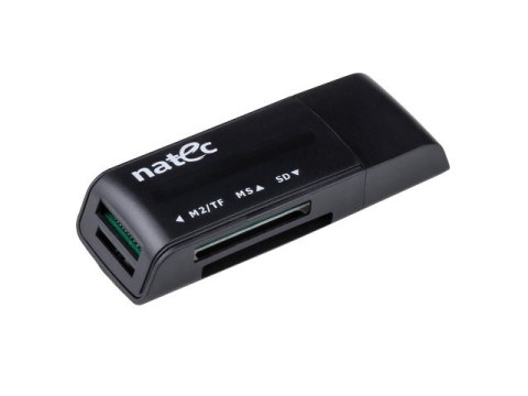 Czytnik kart pamięci ANT 3 Mini (SDHC/MMC/M2/Micro SD) Black Natec