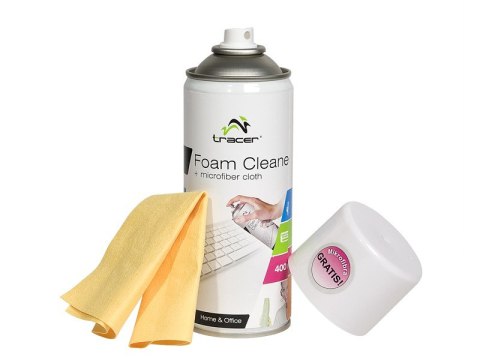 Pianka do plastiku 400ml+Mikrofibra Tracer
