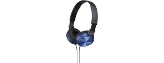 Słuchawki handsfree, mikrofon MDR-ZX310AP niebieskie Sony