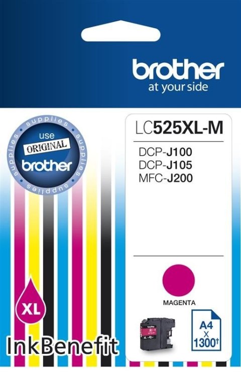Tusz LC525XLM MAG 1300 do DCP-J100 DCP-J105 Brother Tusz LC525XLM MAG 1300 do DCP-J100 DCP-J105 Brother