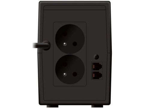 UPS LINE-INTERACTIVE 650VA 2X 230V PL OUT, RJ11 IN/OUT, USB, LCD PowerWalker UPS LINE-INTERACTIVE 650VA 2X 230V PL OUT, RJ11 IN/OUT, USB, LCD PowerWalker