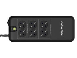 UPS OFFLINE 600VA 6X 230V PL OUT APFC - Wygląd Listwy PowerWalker