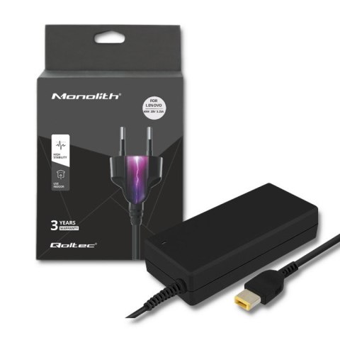 Zasilacz do Lenovo 90W | 20V | 4.5A | Slim Tip Qoltec