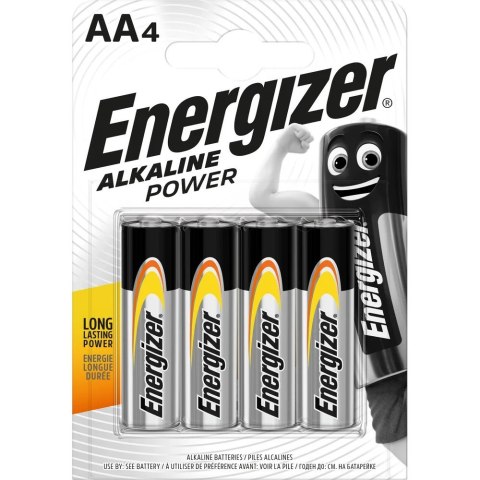 Bateria Alkaline Power Alkaliczna AA LR6 E91 4 szt. blister Energizer Bateria Alkaline Power Alkaliczna AA LR6 E91 4 szt. blister Energizer