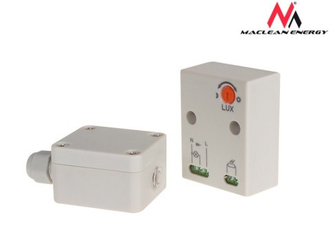 Czujnik zmierzchowy zewnętrzny 2300W MCE35 Maclean